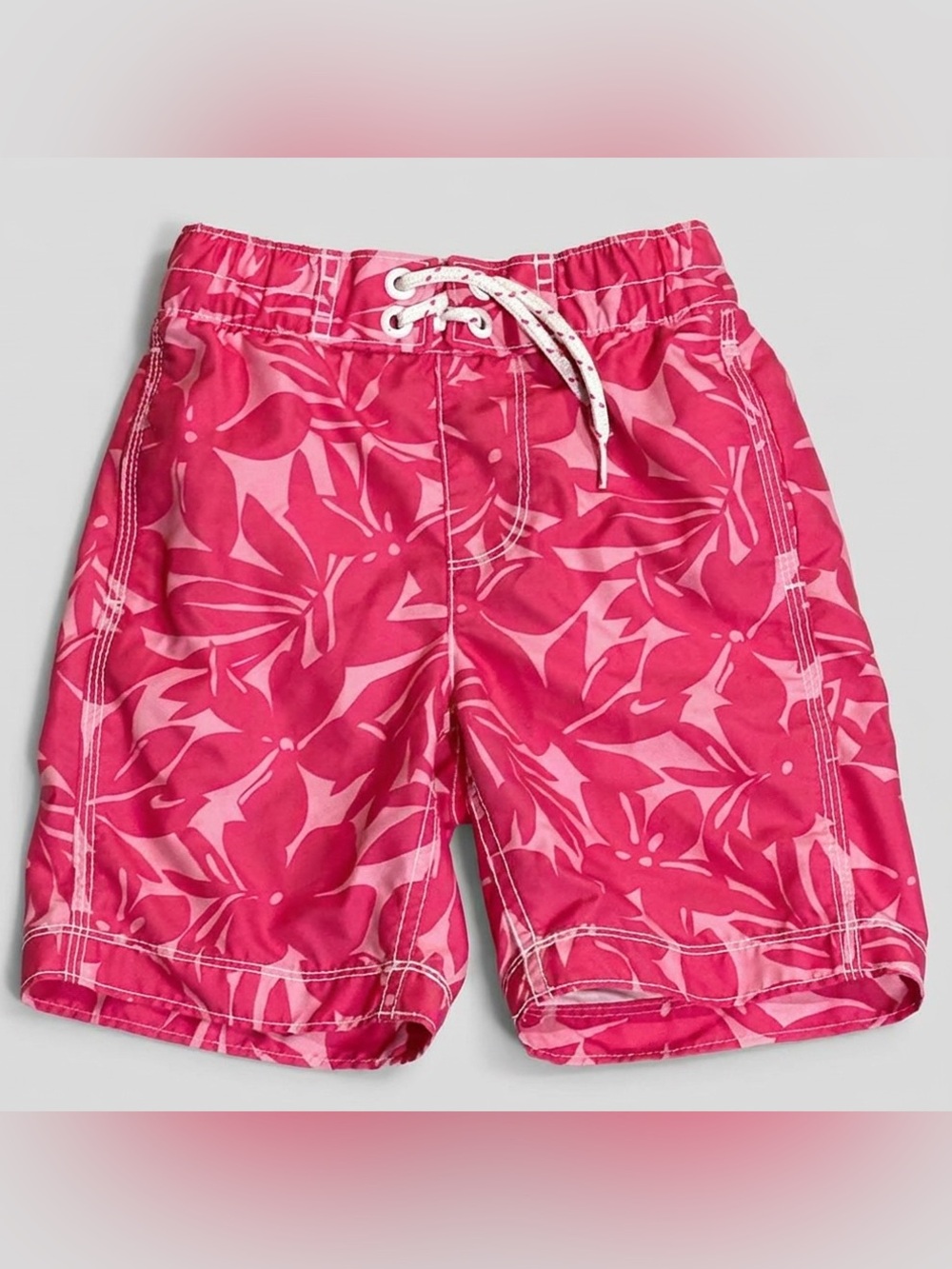 4/$20 GAP KIDS EUC boys swim trunks surf Hawaiian XS Size 4-5